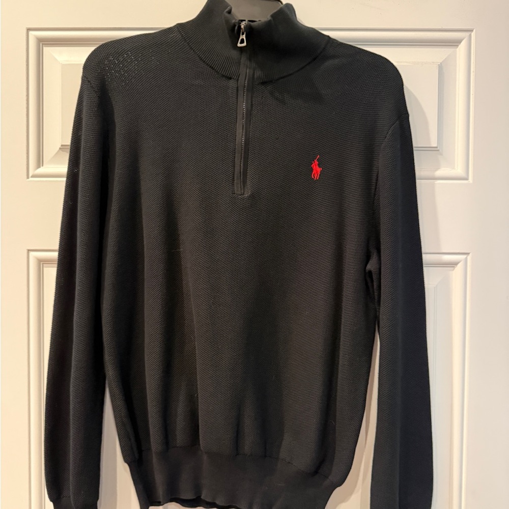 Men’s Ralph Lauren, black lightweight sweater